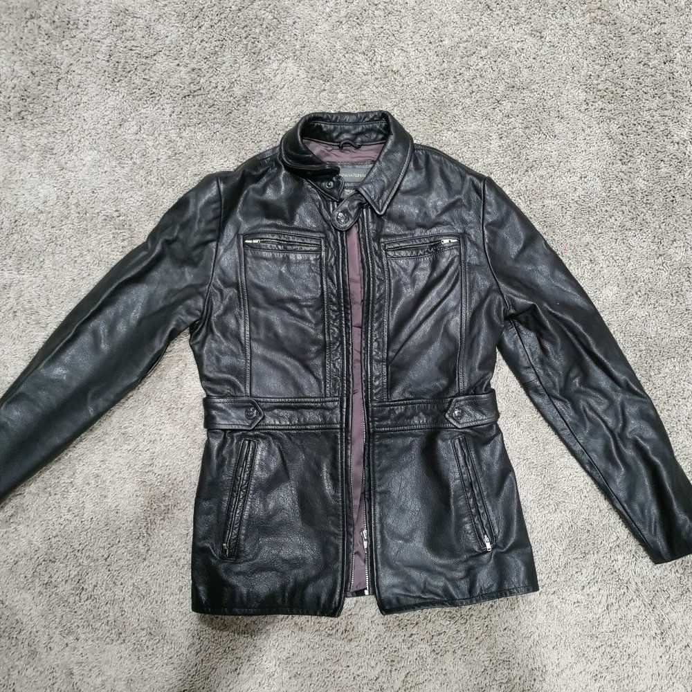 Women's Banana Republic Genuine Leather Jacket, size 8